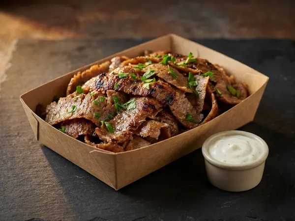 Barquette de Kebab